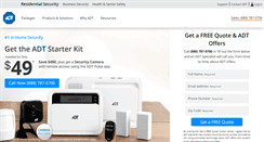 Desktop Screenshot of m.adtpulse.com